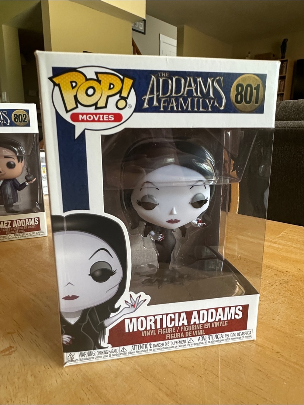 Addams Family Morticia Addams Funko Pop #801 NIB